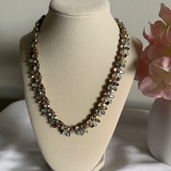LOFT Dazzling Gold and Multicolor Necklace - Picture 11 of 12